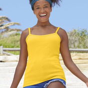 Lady-Fit Strap T-Shirt