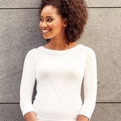 Ladies' 3/4 Sleeve Strech Top