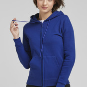 Ladies' Full Zip Hooded Sweatshirt