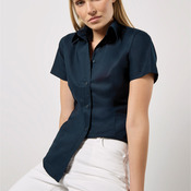 Tailored Fit Short Sleeve Workwear Oxford Shirt