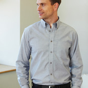 Long Sleeve Cotton/Polyester Oxford Shirt