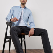 Classic Fit Long Sleeve Premium Oxford Shirt