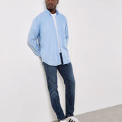 Classic Fit Long Sleeve Workwear Oxford Shirt