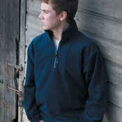 Children's Unlined Active 1/4 Zip Fleece Top