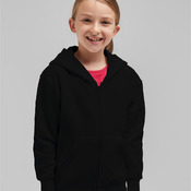 Kid's Full Zip Hooded Sweatshirt
