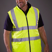 Hi-Vis Reversible Fleece Vest