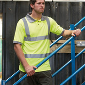 Hi-Vis Safety Polo Shirt