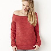Triblend Slouchy Wideneck Sweatshirt