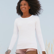 Lady-Fit Long Sleeve Crew Neck T-Shirt