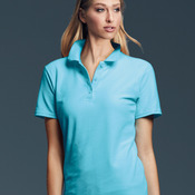 Anvil Ladies Double Pique Polo
