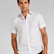 Slim Fit Short Sleeve Business Shirt