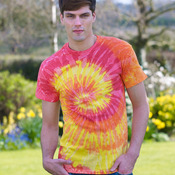 Colortone Tie-Dye S/Sleeve Rainbow Tee