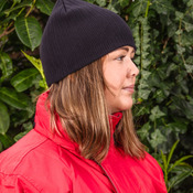 Double Knit Cotton Beanie Hat