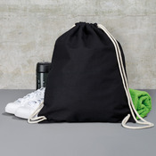 Cotton Drawstring Backpack